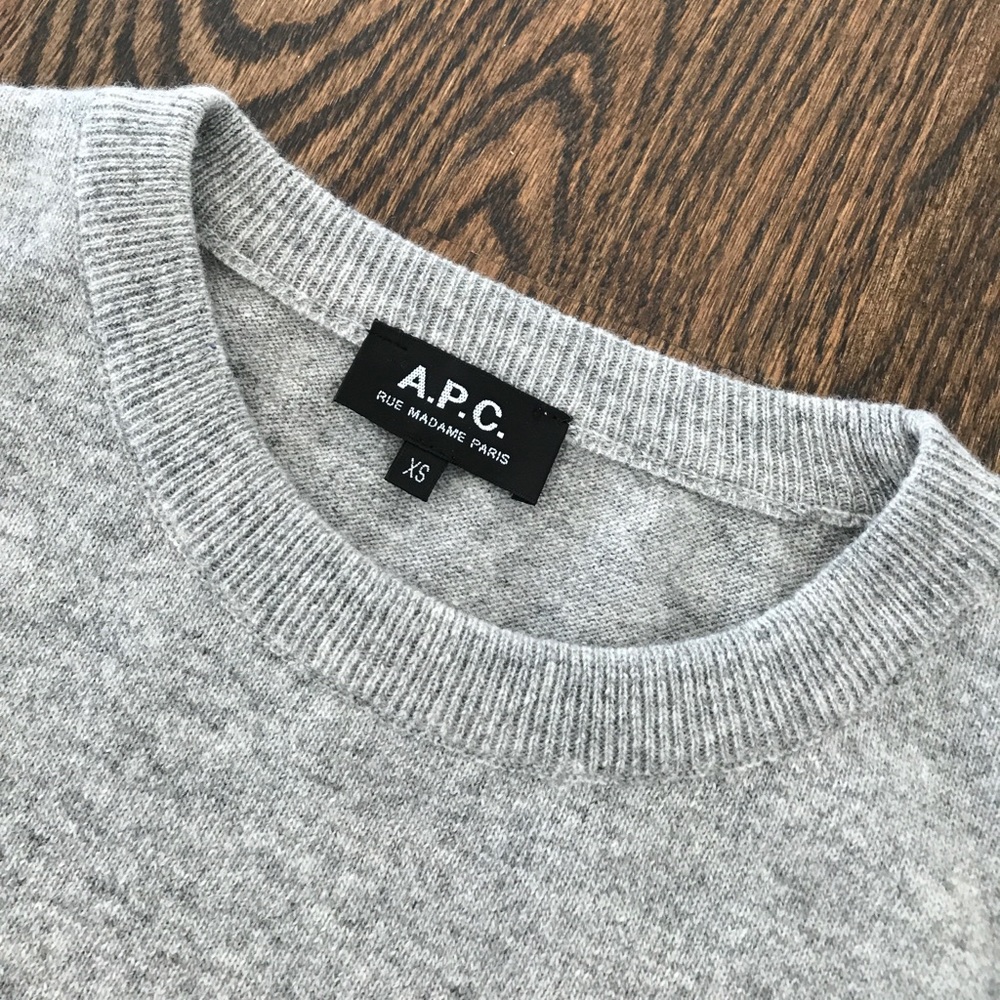 A.P.C. Blair Wool and Cashmere-Blend Sweater - Picture 3 of 7